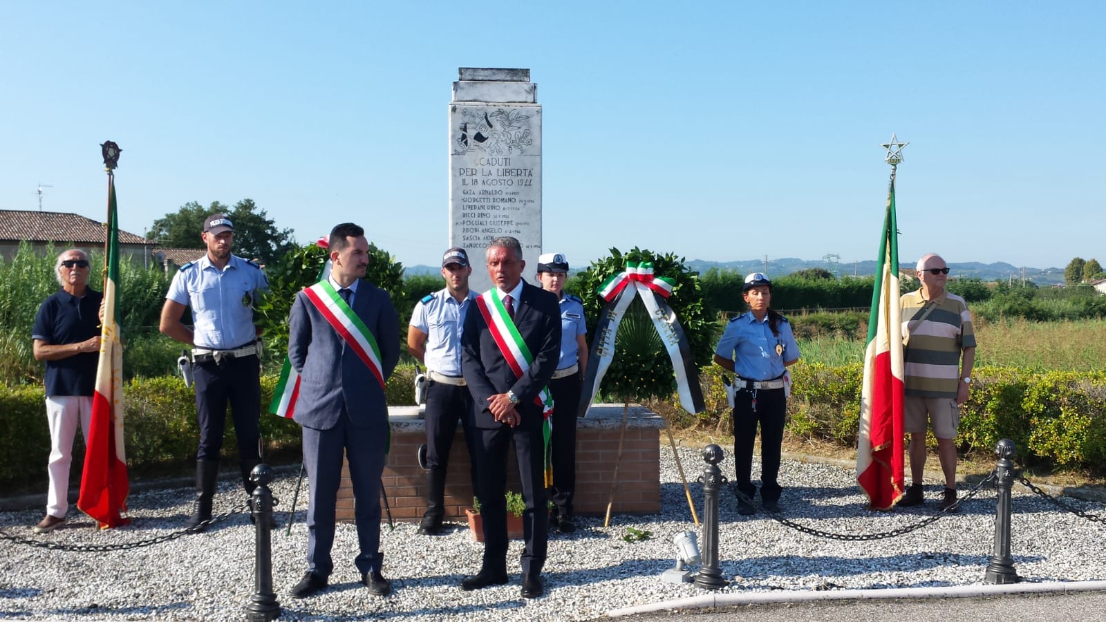 74° anniversario dell’eccidio di Ponte Ruffio foto 