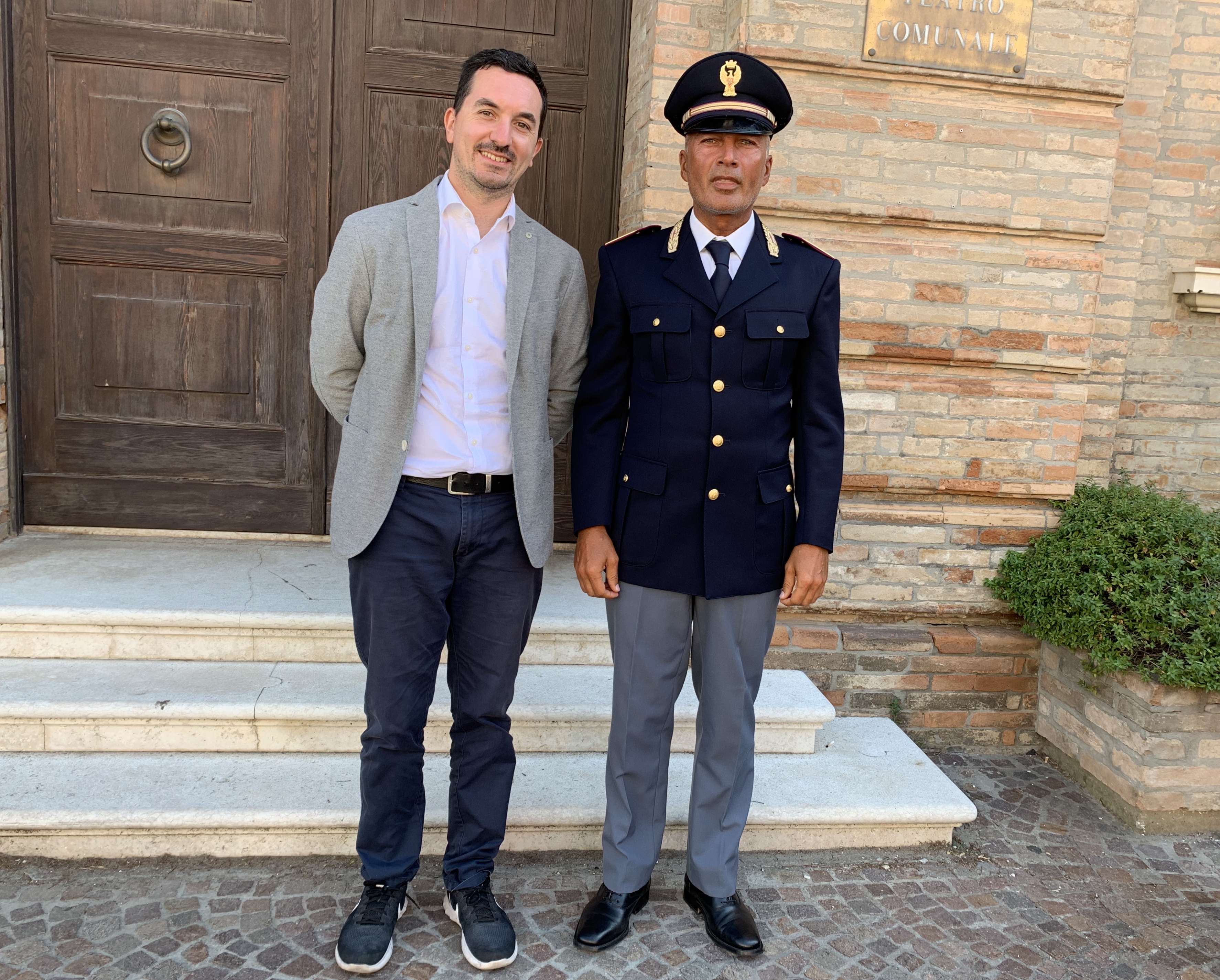 Il Sindaco Gozzoli incontra il nuovo comandante del Posto estivo di Polizia foto 