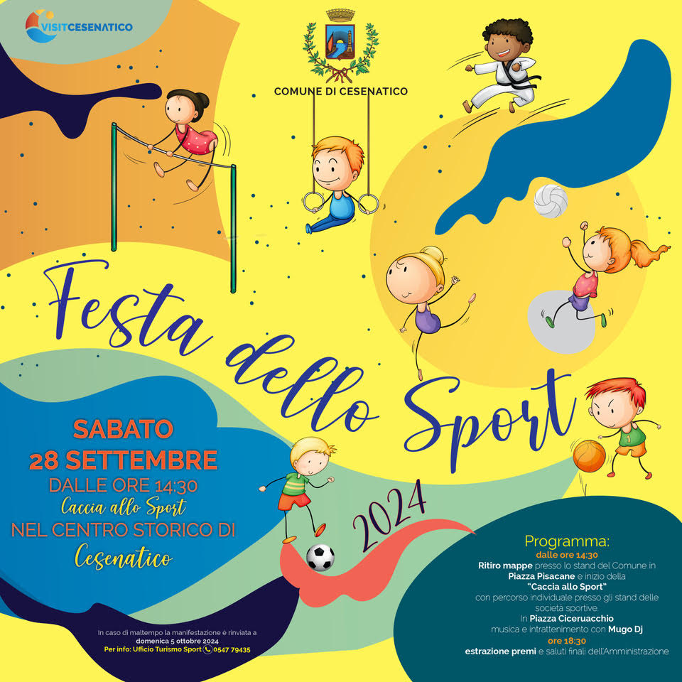 Il 28 settembre torna la Festa dello Sport foto 